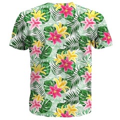 Hawaiian Muscle Costume Graphic 3D T-shirt Carnival Beach Party