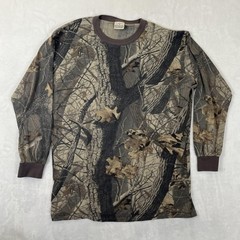 Vintage RedHead Long Sleeve T-Shirt Mens 2XL Realtree Hardwoods Camo Hunting