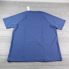 NEW Cozy Earth Ultra Soft Bamboo Raglan Tee Men’s Size 3XL XXXL Cobalt Blue NWT