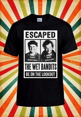 The Wet Bandits Escaped Be On Lookout Men Women Unisex Baseball T Shirt Top 3005