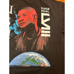 New Mitchell & Ness Usher Super Bowl LVIII TShirt Mens Large Black Halftime Show
