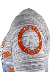 American Fighter Men’s T-shirt VANDERPAINT Crew neck Athletic Eagle MMA