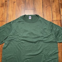 Vtg Russell Athletic XXL Pine Green Basic T-Shirt NWOT 8