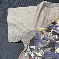 Loungefly Jujutsu Kaisen Anime Graphic Men’s Collared Shirt- Large