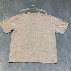 Wolverine T Shirt Mens XL Heather Gray Cotton Crew Neck Chest Pocket Summer