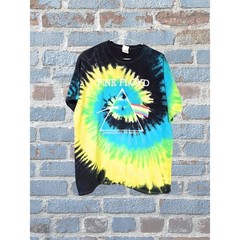 Pink Floyd Dark Side of the Moon Tie‑Dye T‑Shirt by Colortone – Unisex – Size XL