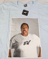 Eric Whiteback Leslie David Baker Photo Tee Light Blue Size Large Sample *1/1*