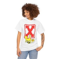 H Street Skate Yellow Cat Logo Men’s T-Shirt American Style T Shirt