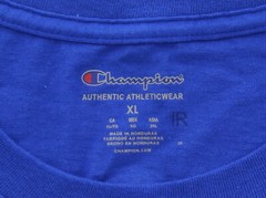 Champion Men’s Muscle Tee Shirt Athletic Classic Jersey T-Shirt Script Logo