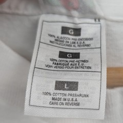 VTG T-Shirt Men’s L White Ann Arbor MI Walt Griggs Art USA Single Stitch 90s