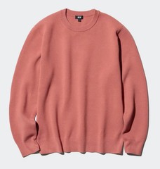 UNISEX Wear UNIQLO Machine-Washable Milano Ribbed Sweater Stretchy Knit