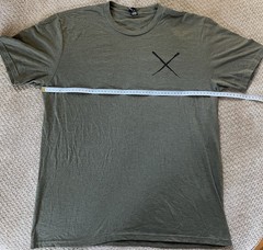 District Team X Posidian Shirt/ Perfect Tri/ Large/ Olive/ Pre Owned/ Excellent