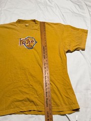 Shaka Wear Super MAX Heavy GOLD Men’s XL EMBROIDERED T-Shirt.
