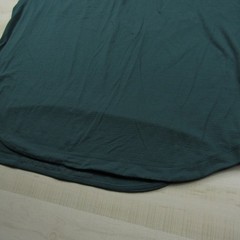Lululemon Shirt Mens Extra Large Green Long Curved Hem Tech Performance Stretch