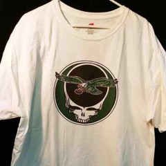 ZJD Grateful Dead Eagles Throwback Old School Steal Your Philly t-shirt