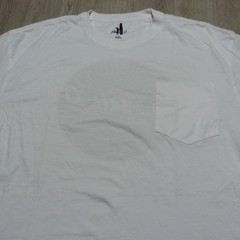 Johnnie-O Men’s XXL Surf Sunshine T-Shirt White SS Crew Neck Flawed