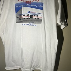 Vintage 1995 United States Post Office T-Shirt Traverse City Single Stitch XXL