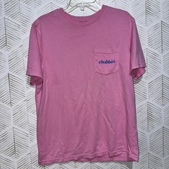 Chubbies The Weekend Has Arrived Graphic Pink Pocket Tshirt Cotton Medium