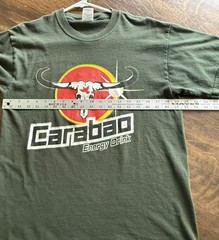Vintage Carabao Dang Energy Drink Thailand T Shirt Sz M OG 2002 Thai Promo Tee