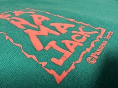 VINTAGE 80s Panama Jack Shirt Mens XL Green Pink Single Stitch USA Parrots