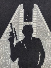 Star Wars Han Solo I Know T-Shirt Size XXL Black Graphic Tee See Photos Tee Fury