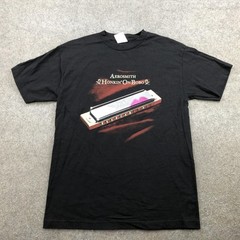 Vintage Aerosmith Shirt Mens Medium Black Honkin On Bobo Tour 2004 Graphic