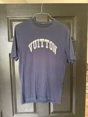 Louis Vuitton “Vuitton” Varsity Logo T-Shirt Size Large