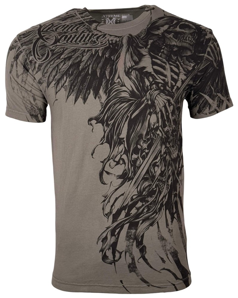 Xtreme Couture by Affliction Men’s T-Shirt Wielding Death