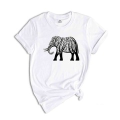 Cute Elephant Shirt, Cute Animal Shirt, Elephant Shirt, Animal Lover Shirt, Elep