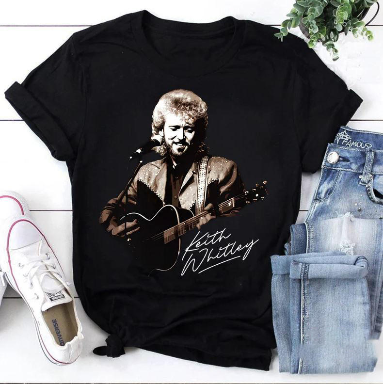 Keith Whitley Singer Country Music Lover Musician Unisex T-Shirt All Size