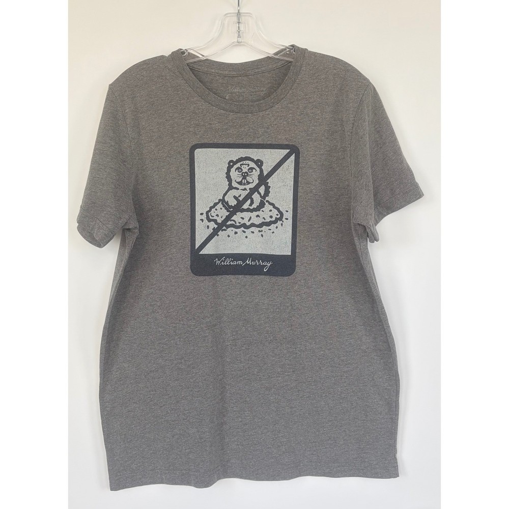 William Murray Golf “No Gophers / Caddyshack” Heather Grey Graphic Tee (Men’s L)