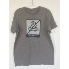 William Murray Golf “No Gophers / Caddyshack” Heather Grey Graphic Tee (Men’s L)