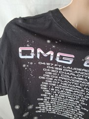 Usher OMG Tour 2011 Unisex Rare Concert Shirt Rap R&B Y2K Vintage Music