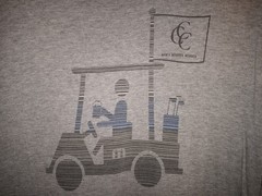 ⛳Travis Mathew Golfer w/Beer Logo Short Sleeve Mens T-Shirt XL X Large NWOT NEW