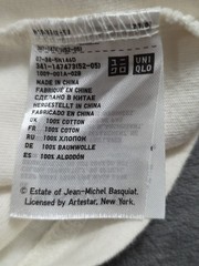 UT Uniqlo X Jean Michel Basquiat Artisan Sprz NY Pocket Tshirt SZ Medium