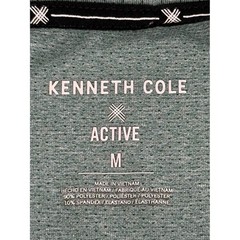 Kenneth Cole Reaction Men’s Active Green Short Sleeve Crew T-Shirt Sz M w Pocket