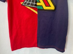 Black Pyramid Shirt Mens Small | Chris Brown Colorblock Chenille Embroidered Tee