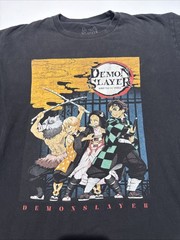 Demon Slayer Kimetsu No Yaiba Anime Manga Character Graphic T-Shirt Size Large