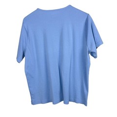 Orvis T-Shirt Mens XL Blue 100% Cotton Short Sleeve Crew Neck Basic Classic Tee