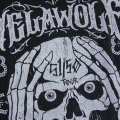 Yelawolf T Shirt M 51/50 2017 TRIAL BY FIRE Tour Skull Merch Hip Hop Country Rap