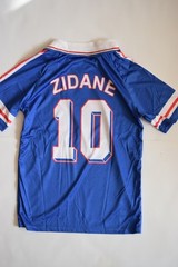 Vintage 1998 France Home World Cup Final Jersey Zidane #10