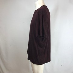 Vince Mens Pima Cotton Crew Neck T-Shirt Burgundy XL Short Sleeve Tee