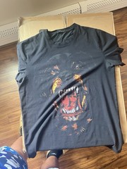 Givenchy Rottweiler Dog Graphic T-Shirt by Warren Lotas Size Medium
