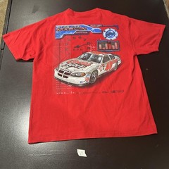 2004 NASCAR Sterling Marlin Dodge Coors Light #40 Red Graphic T-Shirt Size M