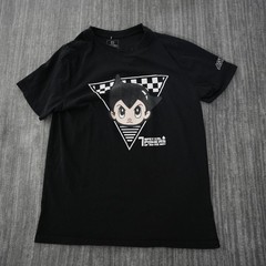 Southpole x Astro Boy T Shirt Men Black Short Sleeve Crew Tee 100% Cotton Medium