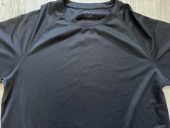 BCG Black Polyester Jersey Men’s Crew Neck Short Sleeve T-Shirt Size L