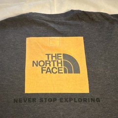 The North Face Men’s XL/TG Big & Tall Gray Graphic Logo T-Shirt Classic Fit