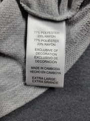 Tommy Bahama Mens Gray Long Sleeve Waffle Knit Crew Neck Shirt ZTB97769 Size XL