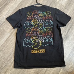 Pac-Man Bandai Namco Ent Inc. Black T Shirt Adult Size M (C-Life Group, LTD)