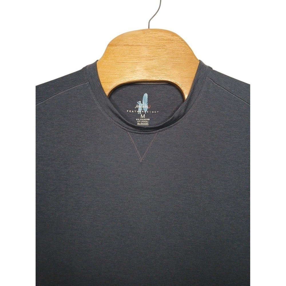 Johnnie-O Featherweight Mens/M Blue Heathered UPF 50 Performance Tee